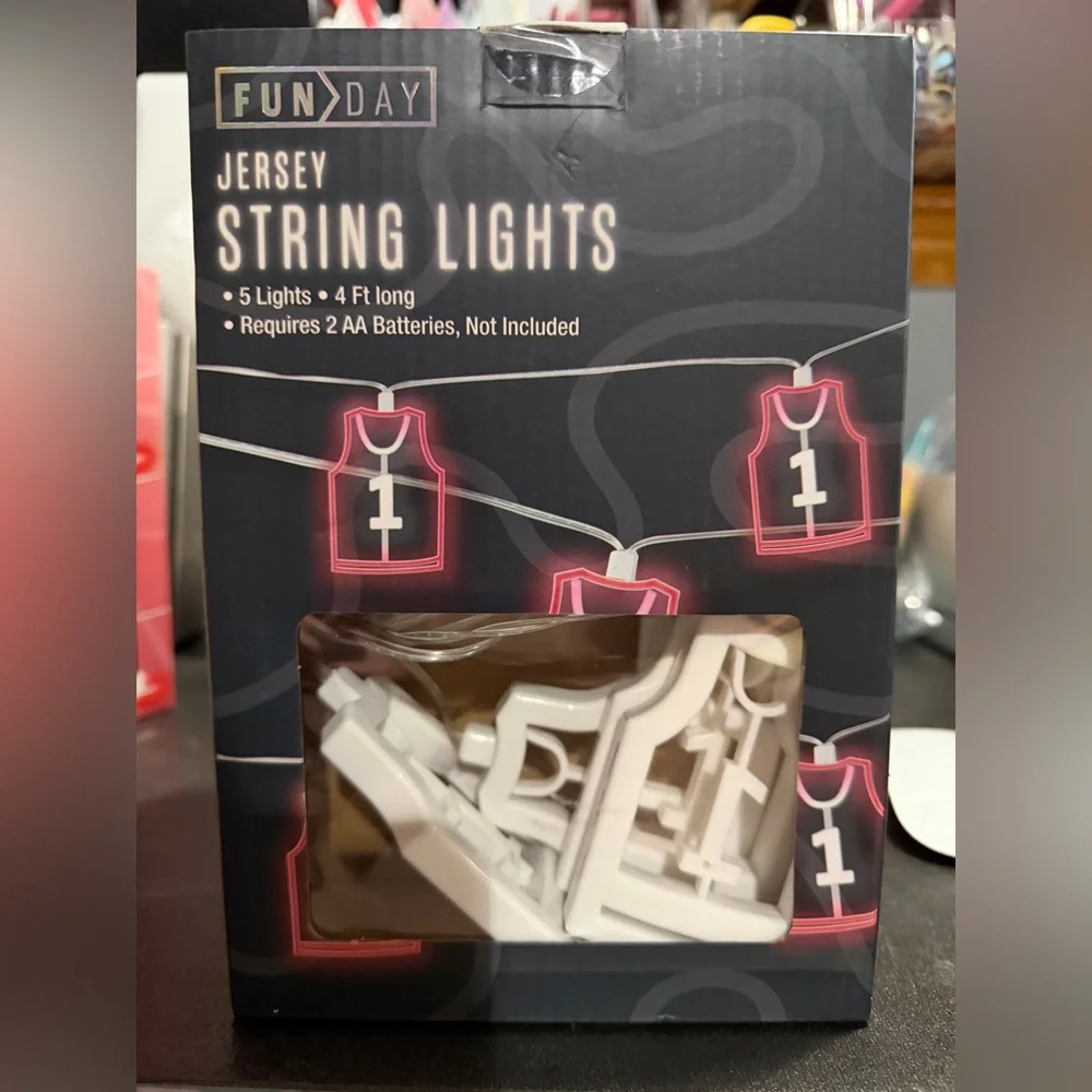 Fun Day Jersey String Lights- 2 pack retails $19.99 each
